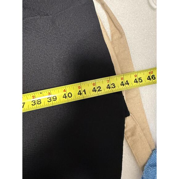 Vitali Knit Coat Womens 14 Black Wool Beaded Collar Rhinestone Buttons Made USA - Picture 15 of 16